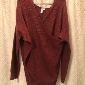 Francesca’s Wrap Sweater